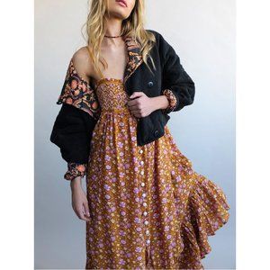 NWT Free People Molly Jo Midi / Garden Combo